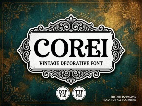 Corei: The Modern Typeface for Unforgettable Branding