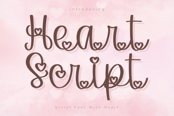 Heart Script: Adding Playful Romance to Your Designs