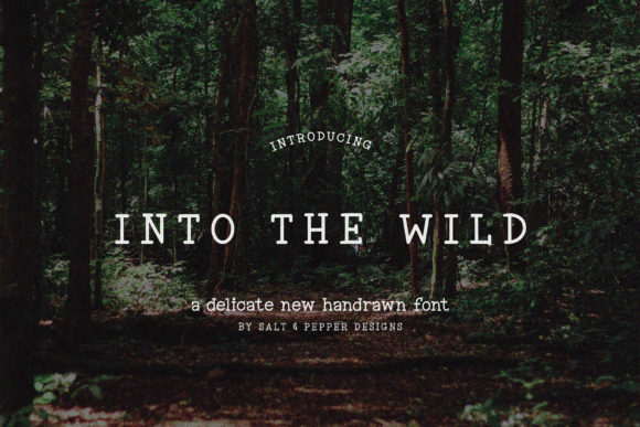Into the Wild: A Slab Serif with Vintage Soul