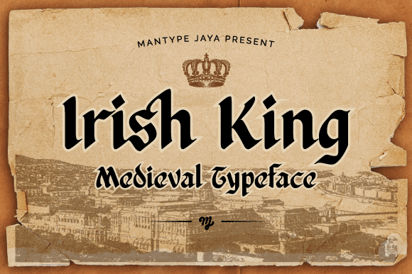 Irish King: A Blackletter Typeface for Timeless Branding