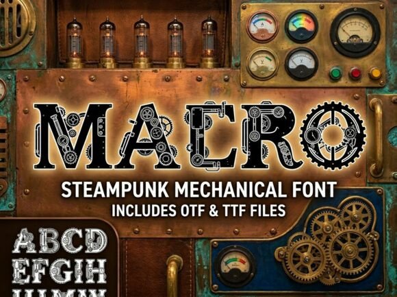 Macro: A Premium Font for Unforgettable Branding
