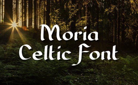 Moria: An Ancient Celtic Script Font for Modern Creators