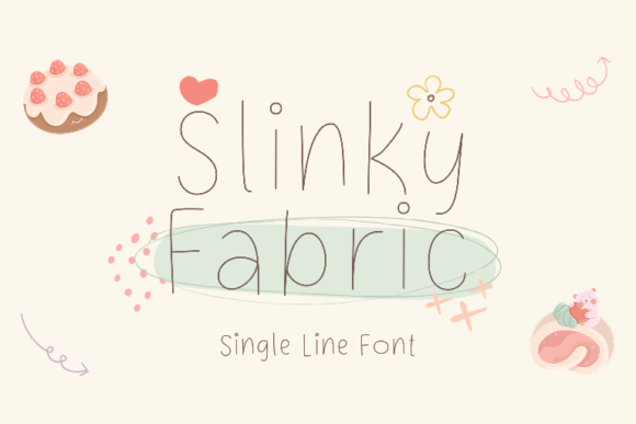 Slinky Fabric: The Go-To Font for Casual Creativity