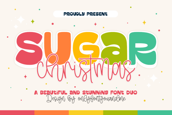 Sugar Christmas Duo: A Font Pairing Full of Festive Charm