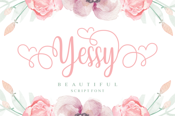 Yessy: The Elegant Script Font for Feminine & Luxury Designs